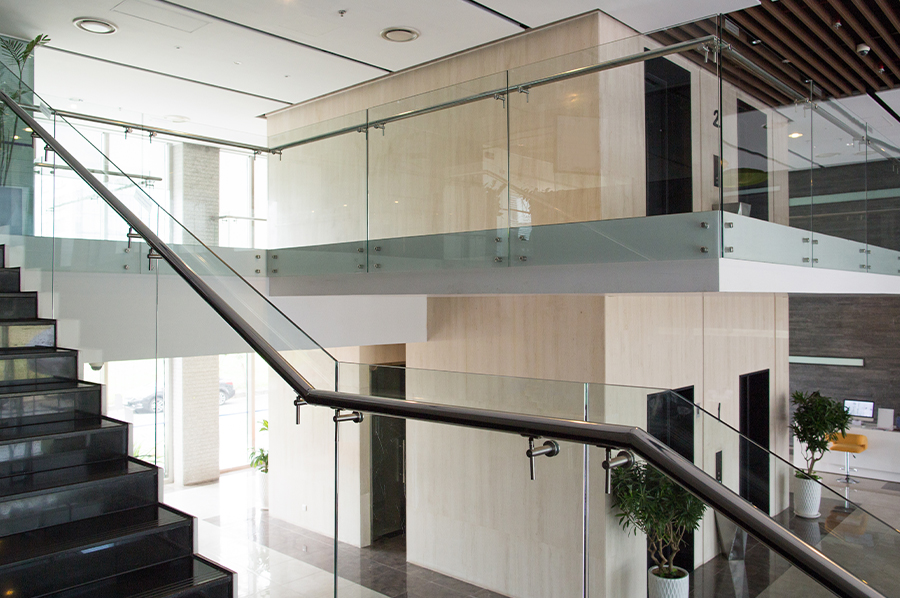 Commercial hallway Interior painting services scaled