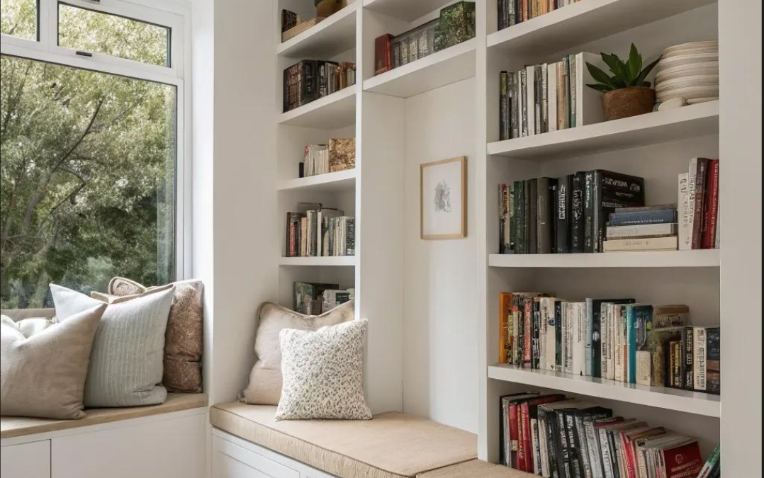 3 Reading Nooks, 3 Completely Different Moods (All Thanks to Paint)