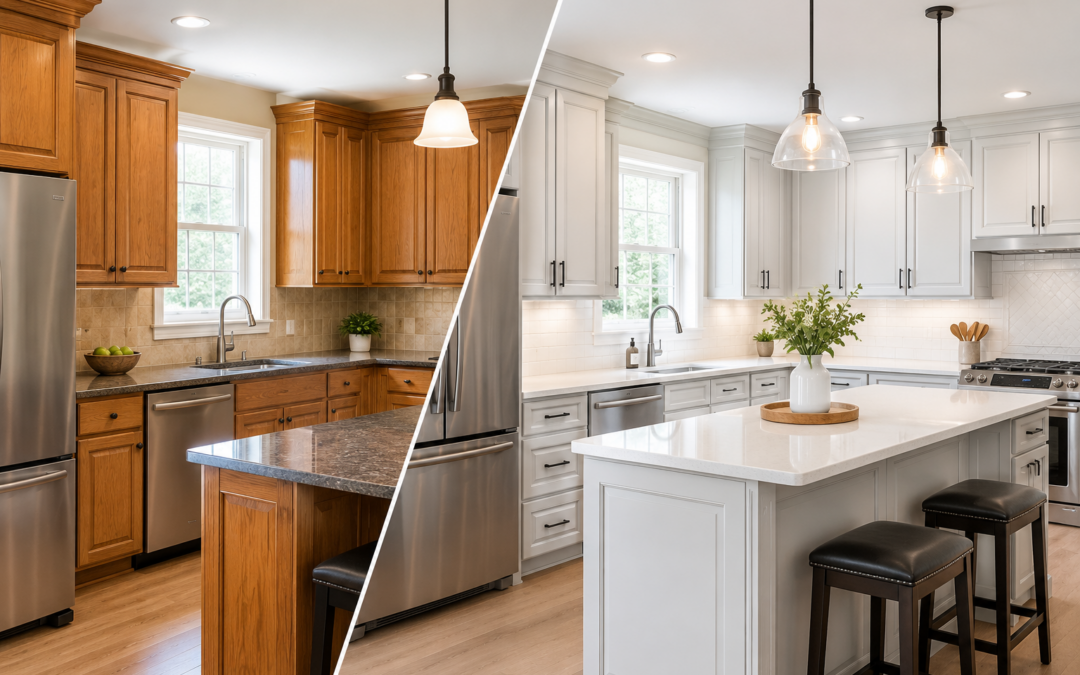 Cabinet Painting in Virginia Can Refresh Your Whole Kitchen