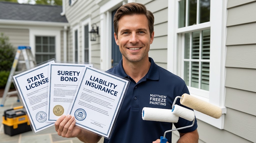Why A Licensed, Bonded, And Insured Painter Protects Your Property